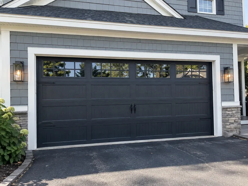 Black carriage door