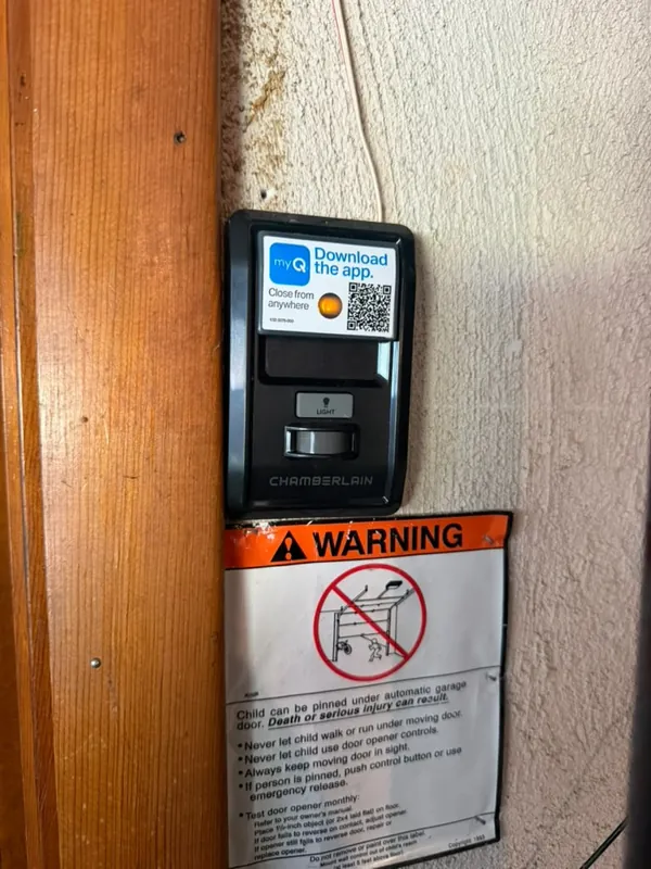 Smart wall control by Green Garage Doors