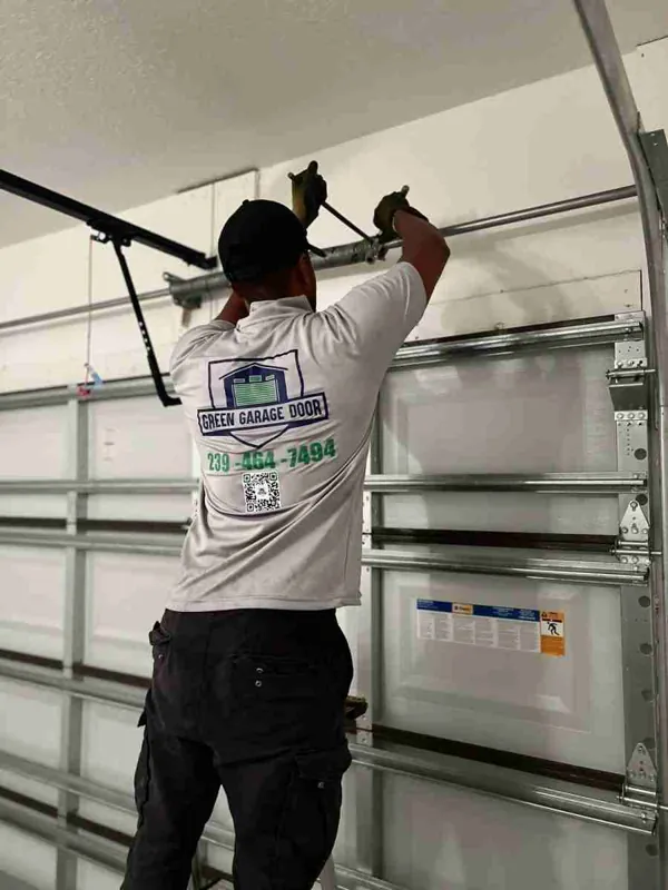 Door repair by Green Garage Doors