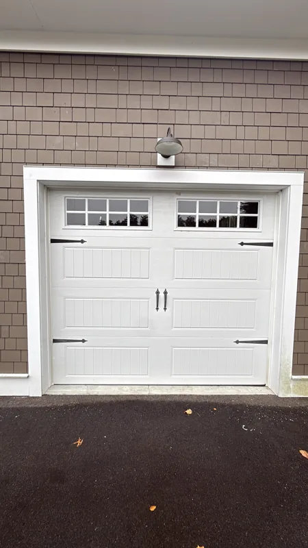 Single carriage door