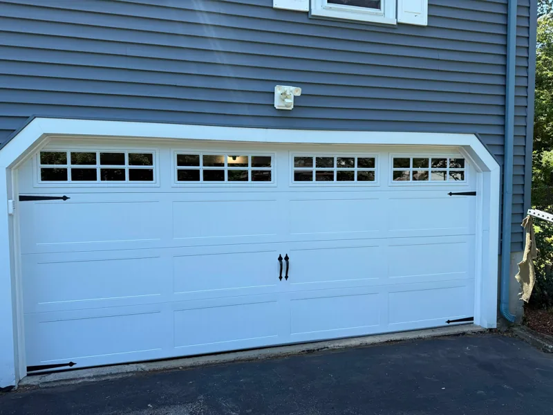 White carriage door